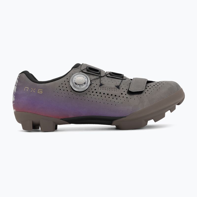 Încălțăminte gravel pentru femei Shimano SH-RX600 gray/purple 2