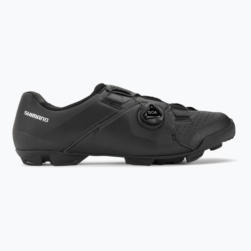 Pantofi de ciclism MTB pentru bărbați Shimano SH-XC300 negru 2