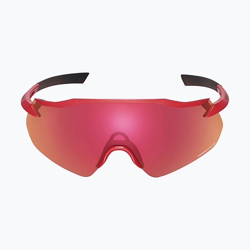 Ochelari de soare Shimano CE-EQNX4 Equinox metallic red/ridescape road 2