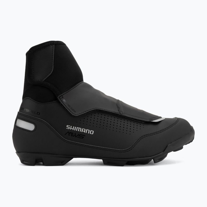 Încălțăminte de ciclism MTB pentru bărbați Shimano SH-MW502 Wide black 2