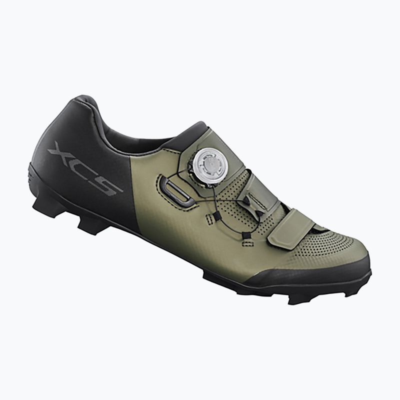 Încălțăminte de ciclism MTB pentru bărbați Shimano SH-XC502 moss green 8