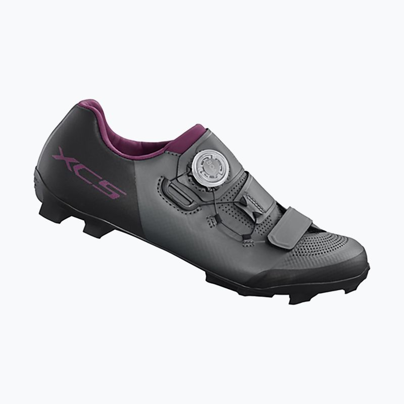 Încălțăminte de ciclism MTB damskie Shimano SH-XC502W asphalt gray