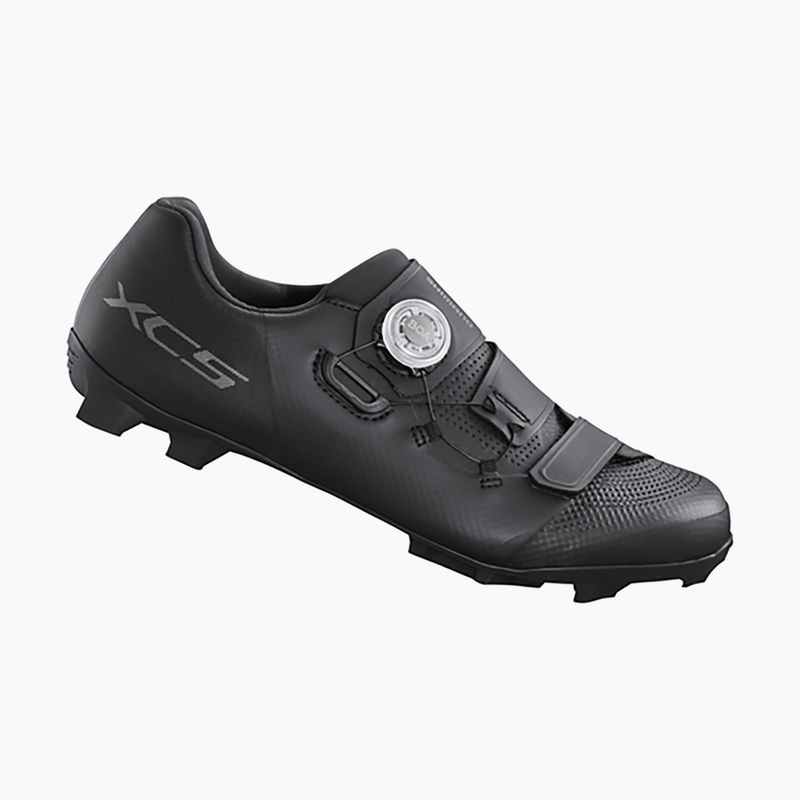 Încălțăminte de ciclism MTB męskie Shimano SH-XC502 Wide black