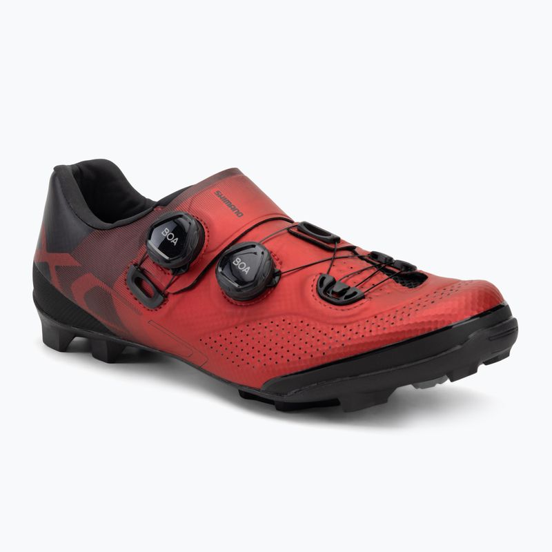 Încălțăminte de ciclism MTB męskie Shimano SH-XC702 red
