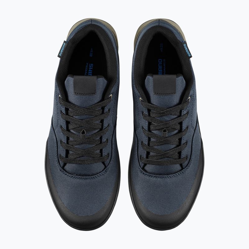 Încălțăminte de ciclism platformă pentru bărbați Shimano SH-GF400 dark blue 11