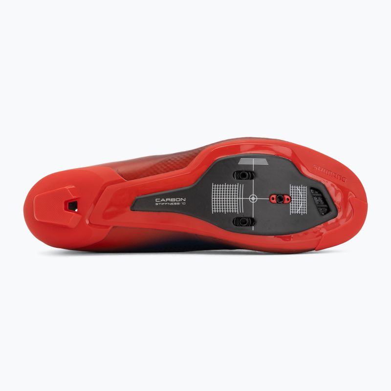 Încălțăminte de șosea pentru bărbați Shimano SH-RC702 red 4