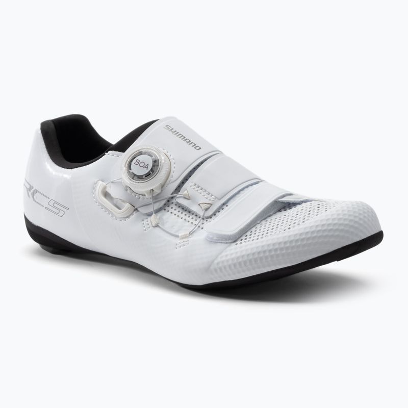 Pantof de bicicletă Shimano RC502 alb ESHRC502WCW01W37000