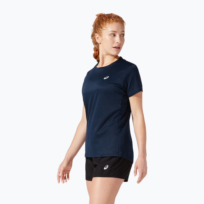 ASICS cămașă de alergare pentru femei Core Top albastru francez