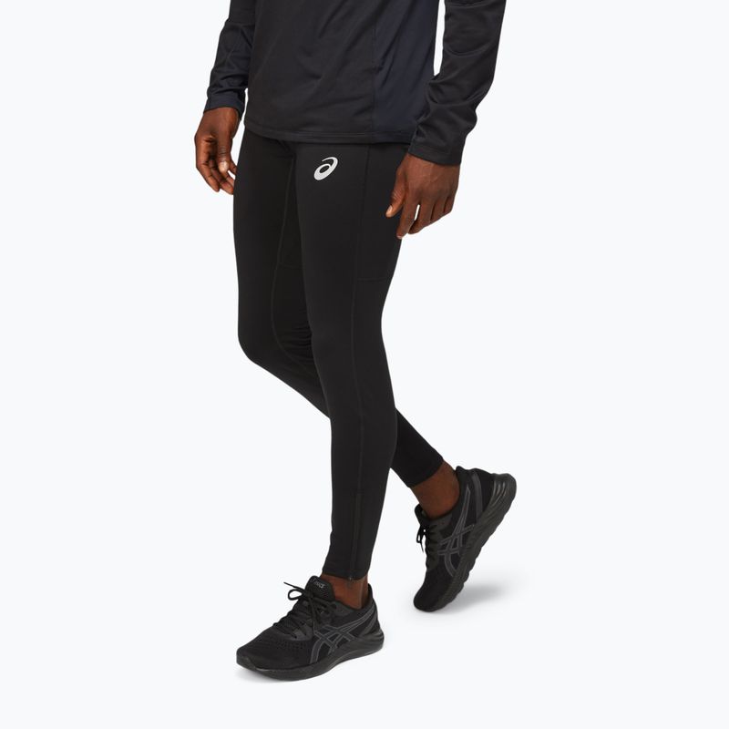 ASICS Core Winter Tight performanță performanță negru bărbați alergare jambiere de alergare pentru bărbați 2