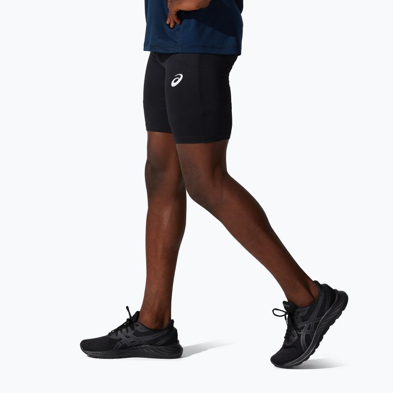 ASICS Core Sprinter performanță negru bărbați pantaloni scurți de alergare pentru bărbați 4