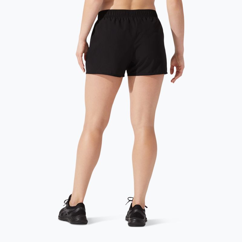 Pantaloni scurți de alergare pentru femei ASICS Core 4In Short performance negru 3