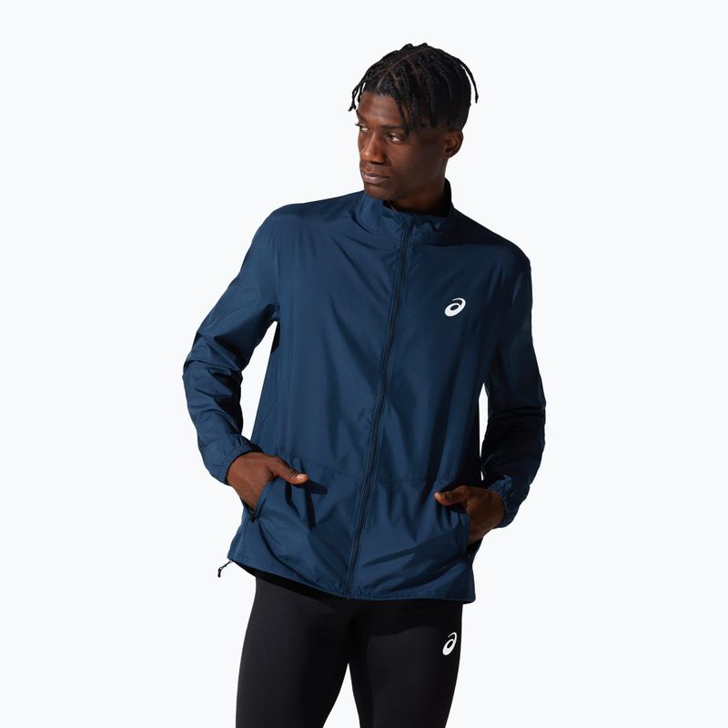 Geacă de alergat pentru bărbați ASICS Core Jacket french blue