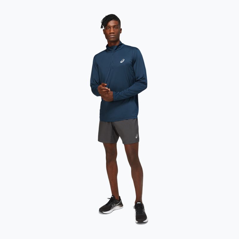 Longsleeve de alergat pentru bărbați ASICS Core 1/2 Zip Top french blue