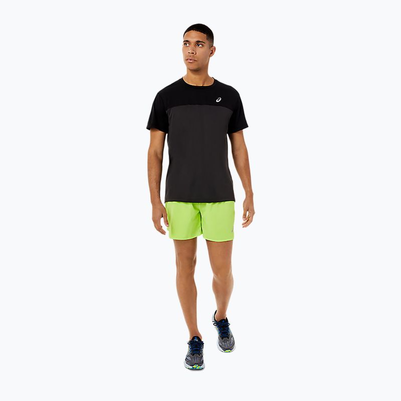 Tricou de alergat pentru bărbați ASICS Race Top performance black/graphite grey 3