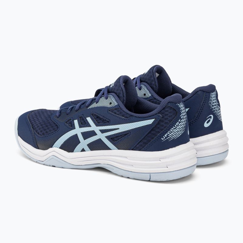 ASICS pantofi de volei pentru femei Upcourt 5 albastru marin 1072A088-400 3