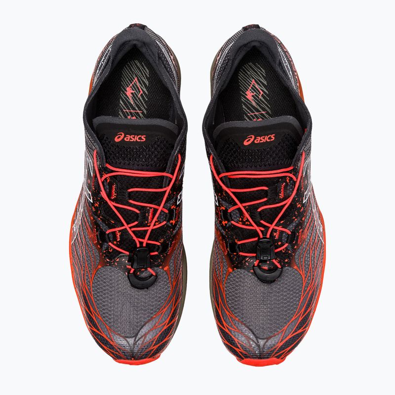 Încălțăminte de alergat pentru bărbați ASICS Fujispeed black/cherry tomato 11