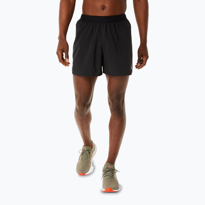 Pantaloni scurți de alergat pentru bărbați ASICS Road 5IN performance black