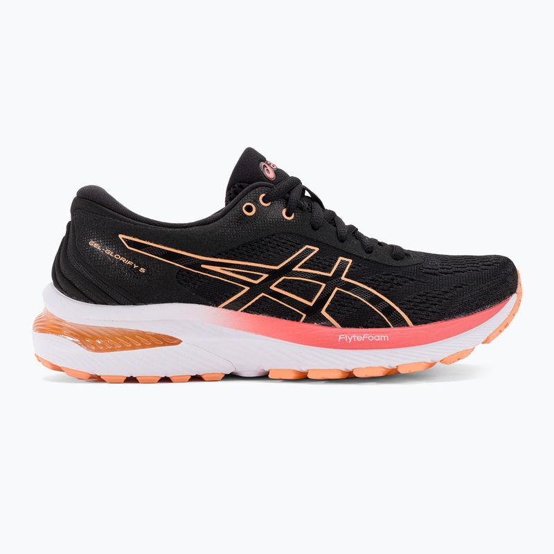 Încălțăminte de alergat pentru femei ASICS Gel-Glorify 5 black/summer dune 2