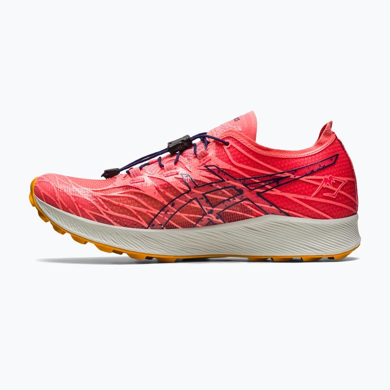 Încălțăminte de alergat pentru femei ASICS Fujispeed papaya/indigo blue 8