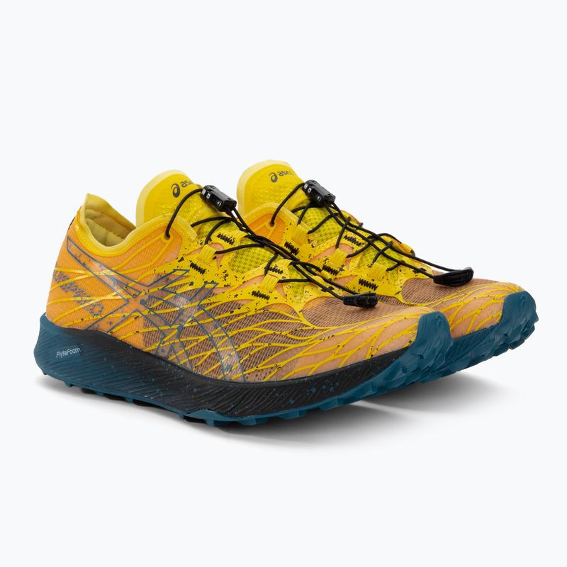 Încălțăminte de alergat pentru bărbați ASICS Fujispeed golden yellow/ink teal 4