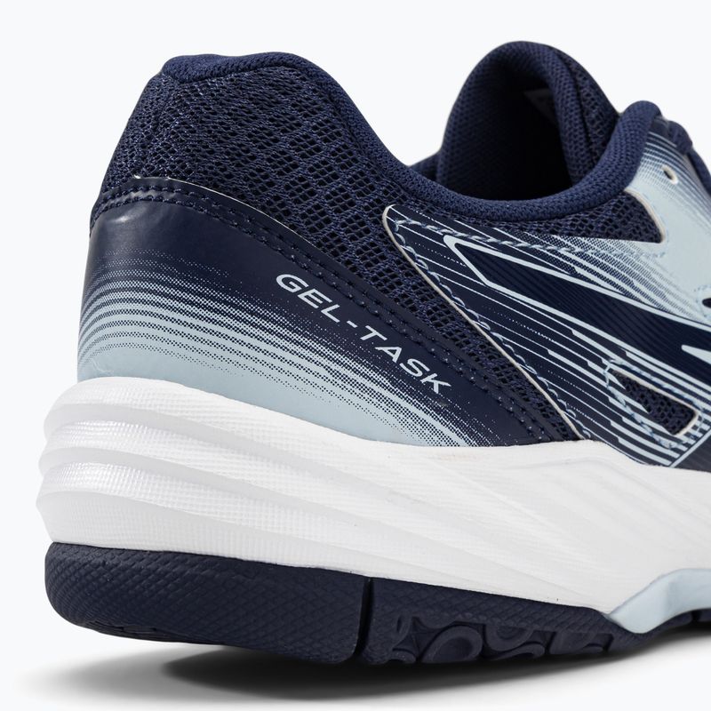 ASICS pantofi de volei pentru femei Gel-Task 3 albastru și albastru marin 1072A082-400 9