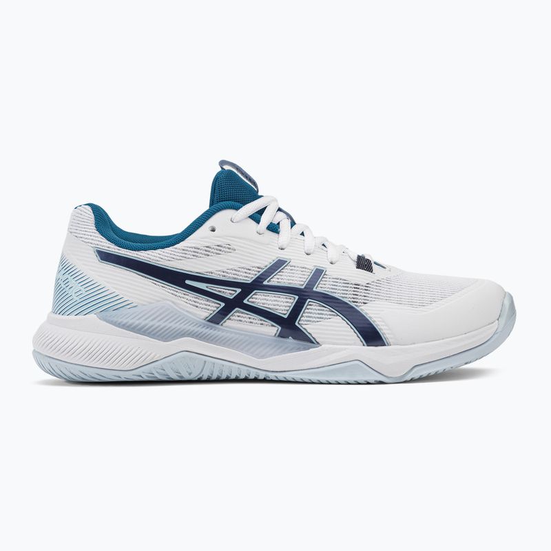 ASICS Gel-Tactic, pantofi de handbal pentru femei, alb 1072A070-104 2