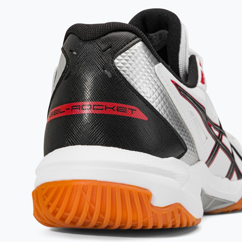 ASICS pantofi de squash pentru bărbați Gel-Rocket 10 alb 1071A054-108 9