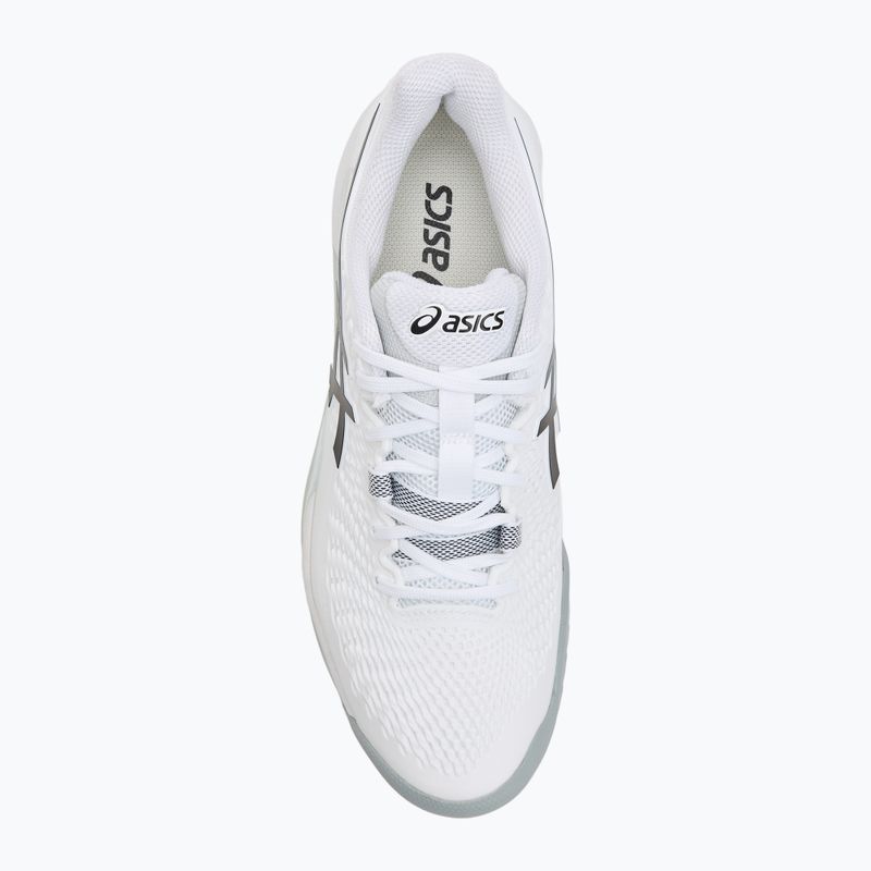 Încălțăminte de tenis pentru bărbați ASICS Gel-Resolution 9 white/black 5