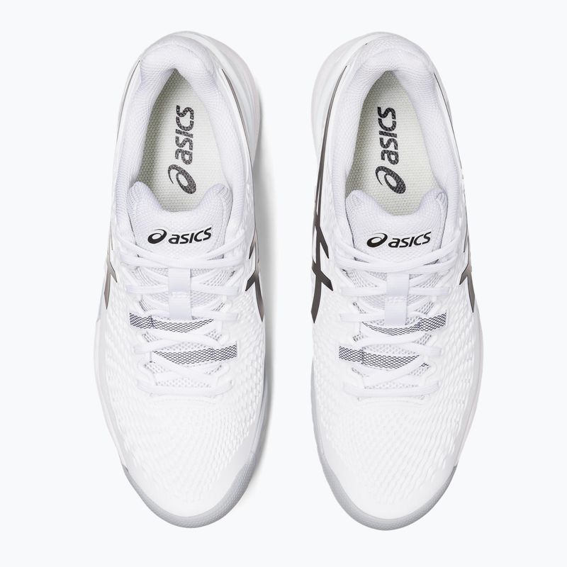 Încălțăminte de tenis pentru bărbați ASICS Gel-Resolution 9 white/black 12