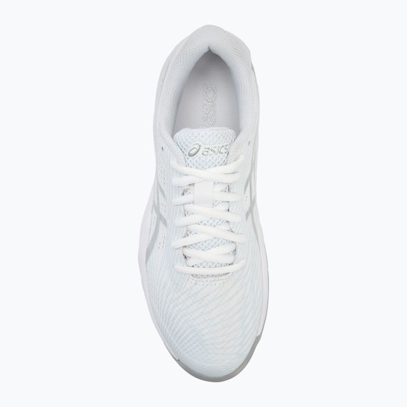 Încălțăminte de tenis pentru femei  ASICS Gel-Game 9 Clay/OC white/pure silver 5