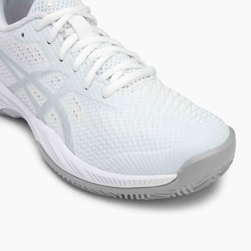 Încălțăminte de tenis pentru femei  ASICS Gel-Game 9 Clay/OC white/pure silver 7