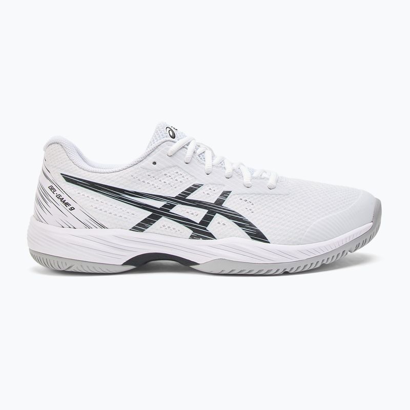 Încălțăminte de tenis pentru bărbați ASICS Gel-Game 9 white/black 2