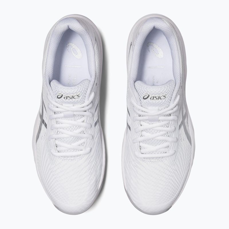 Încălțăminte de padel pentru femei ASICS Gel-Game 9 white/pure silver 11