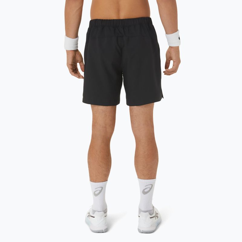 Pantaloni scurți de tenis pentru bărbați ASICS Court 7IN performance black 3