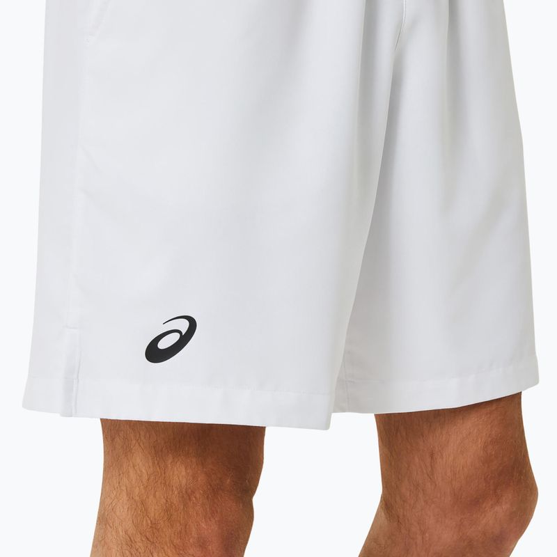 Pantaloni scurți de tenis pentru bărbați ASICS Court 9IN brilliant white 5