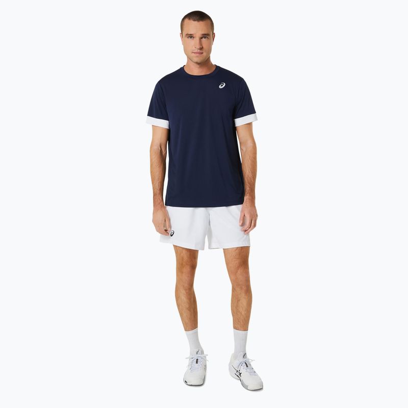 Tricou de tenis pentru bărbați  ASICS Court SS Top midnight/brilliant white 2