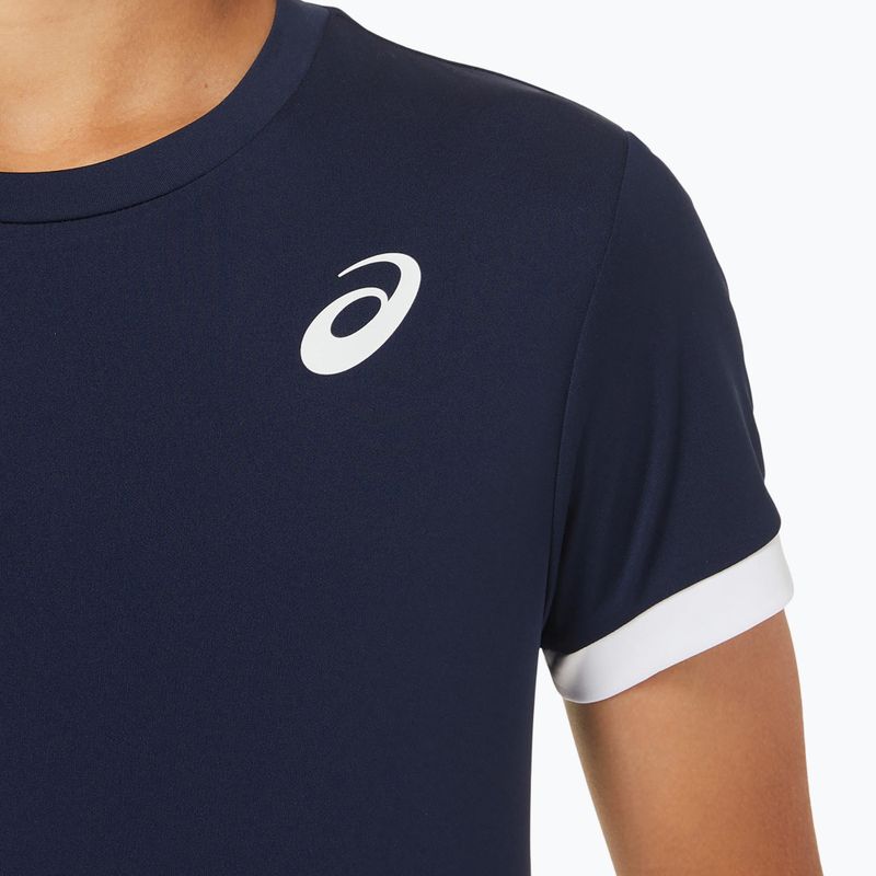 Tricou pentru copii ASICS Tennis Top midnight/brilliant white 4