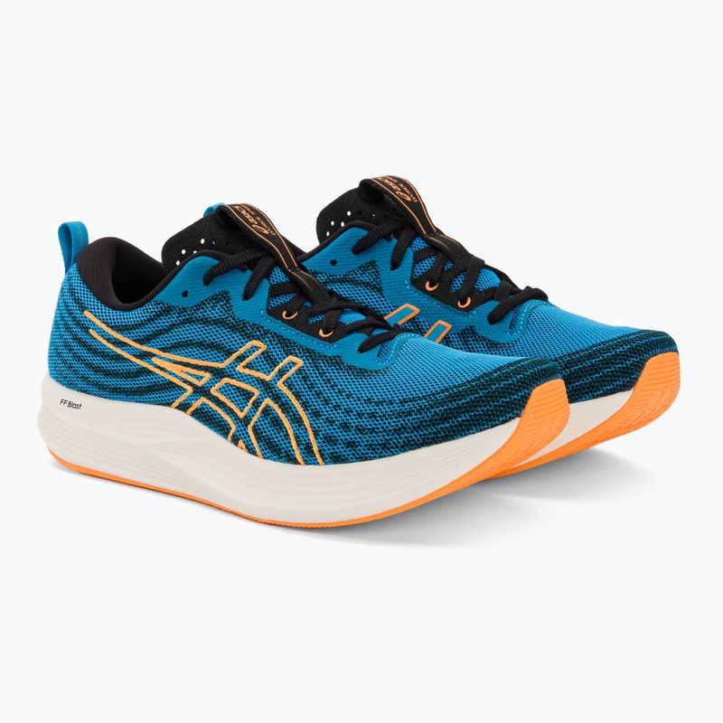 Încălțăminte de alergat pentru bărbați ASICS Evoride Speed island blue/orange pop 5