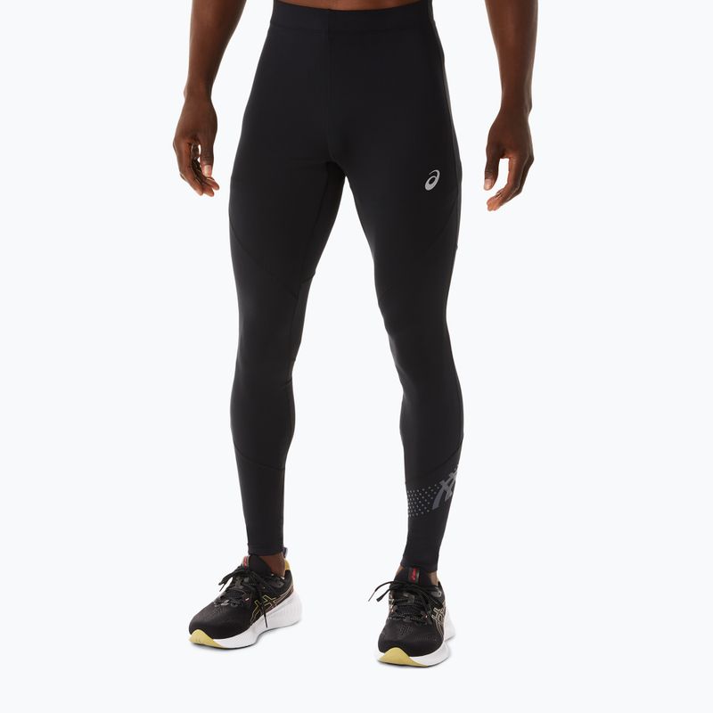 Colanți de alergat pentru bărbați ASICS Icon Tight performance black/carrier grey