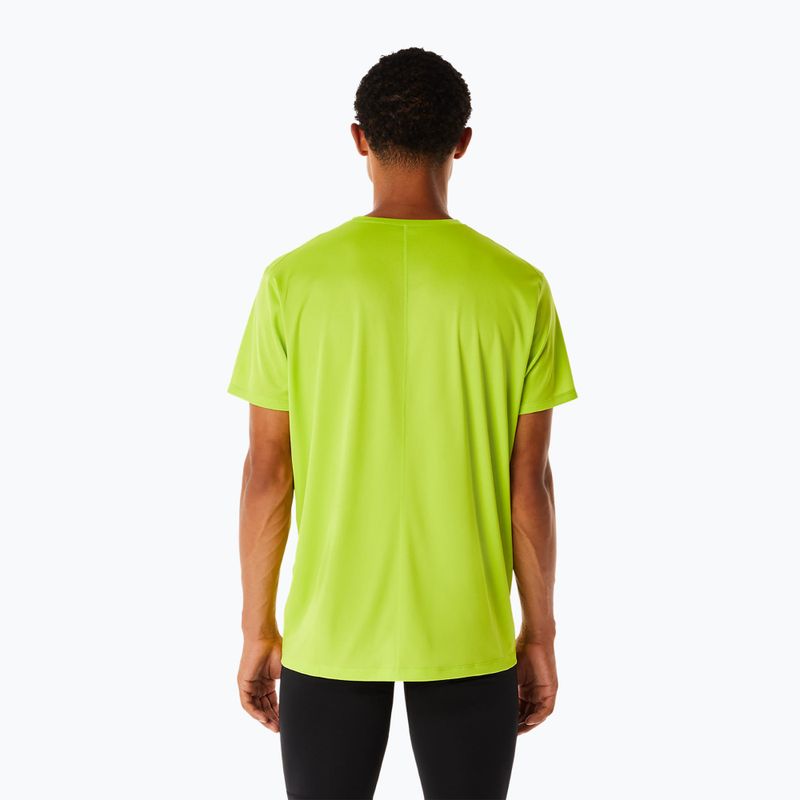 Tricou de alergat pentru bărbați ASICS Core Top lime zest 3