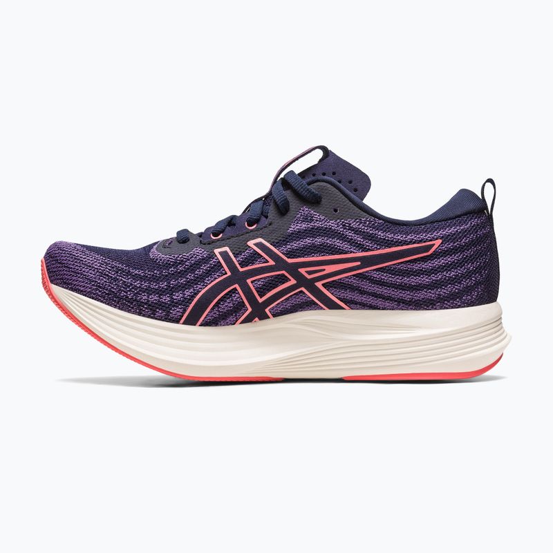 Încălțăminte de alergat pentru femei ASICS Evoride Speed midnight/papaya 3
