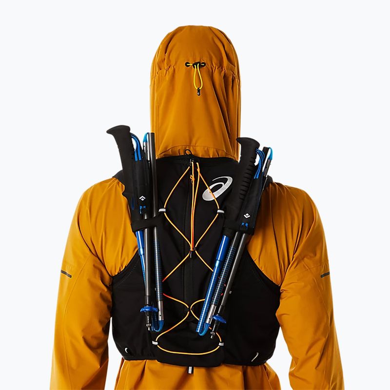 Vestă de alergare ASICS Fujitrail Hydration Vest 7 l performance black/shocking orange 5