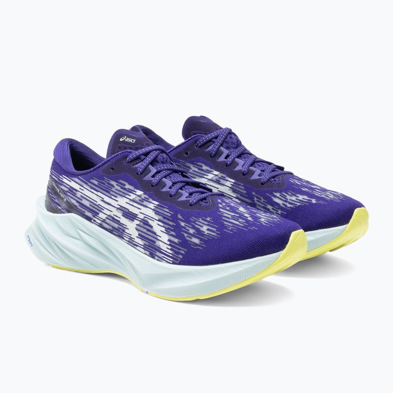 Pantofi de alergare pentru femei ASICS Novablast 3 eggplant/soothing sea 4