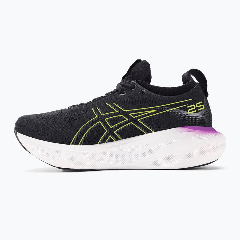 ASICS Gel-Nimbus 25 pantofi de alergare pentru femei negru/galben aprins 10