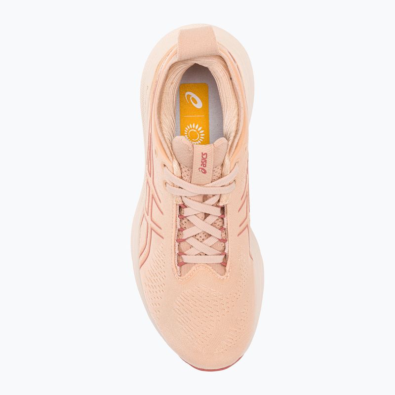 ASICS Gel-Nimbus 25, pantofi de alergare pentru femei, culoarea caisei palide/grena deschis 6