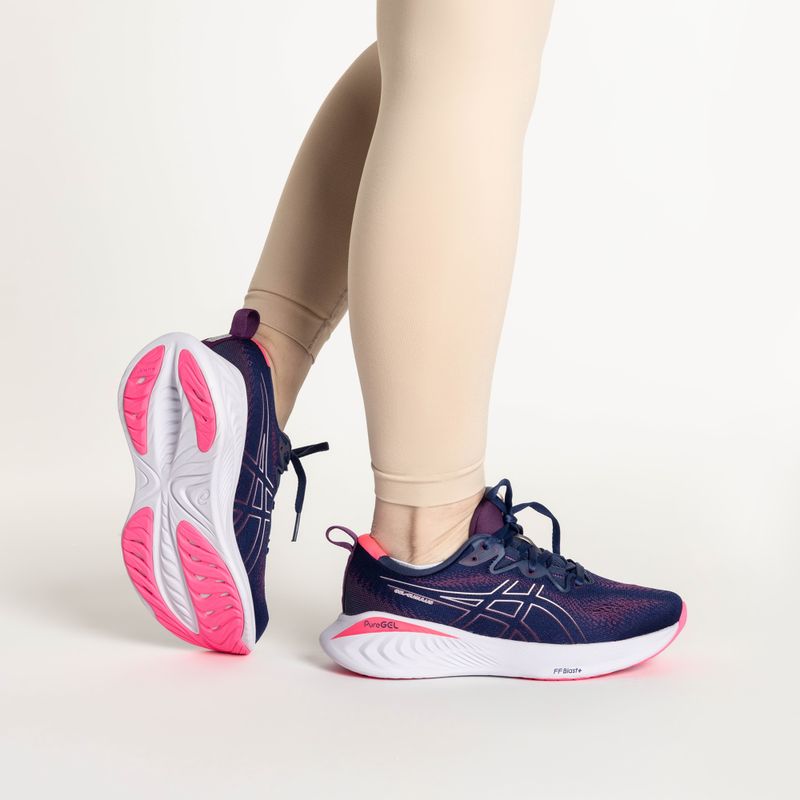 Încălțăminte de alergat pentru femei ASICS Gel-Cumulus 25 deep ocean/lilac hint 2