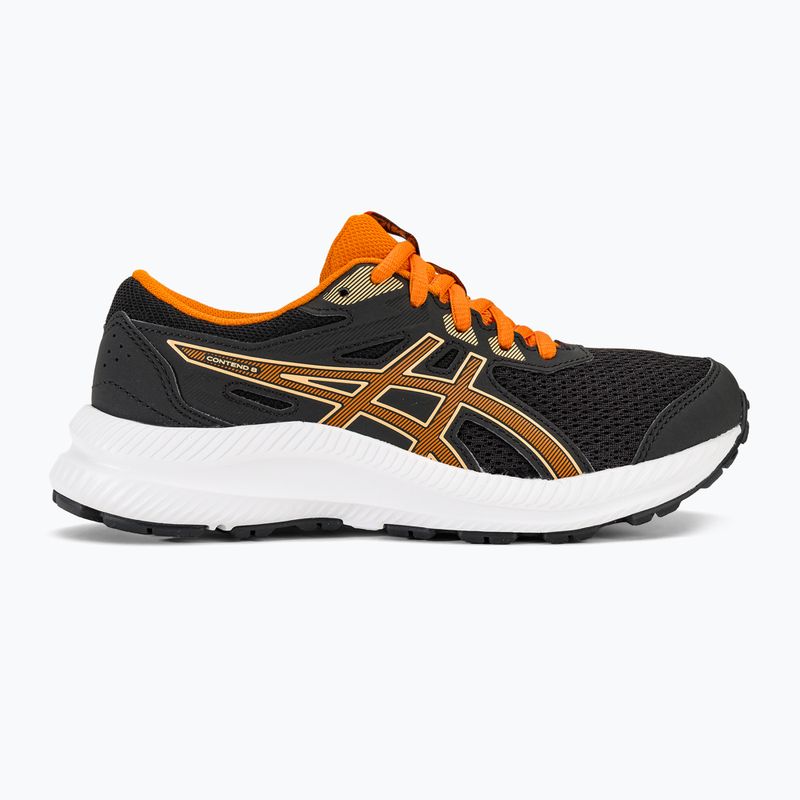 Încălăminte de alergat pentru copii ASICS Contend 8 GS black/bright orange 2
