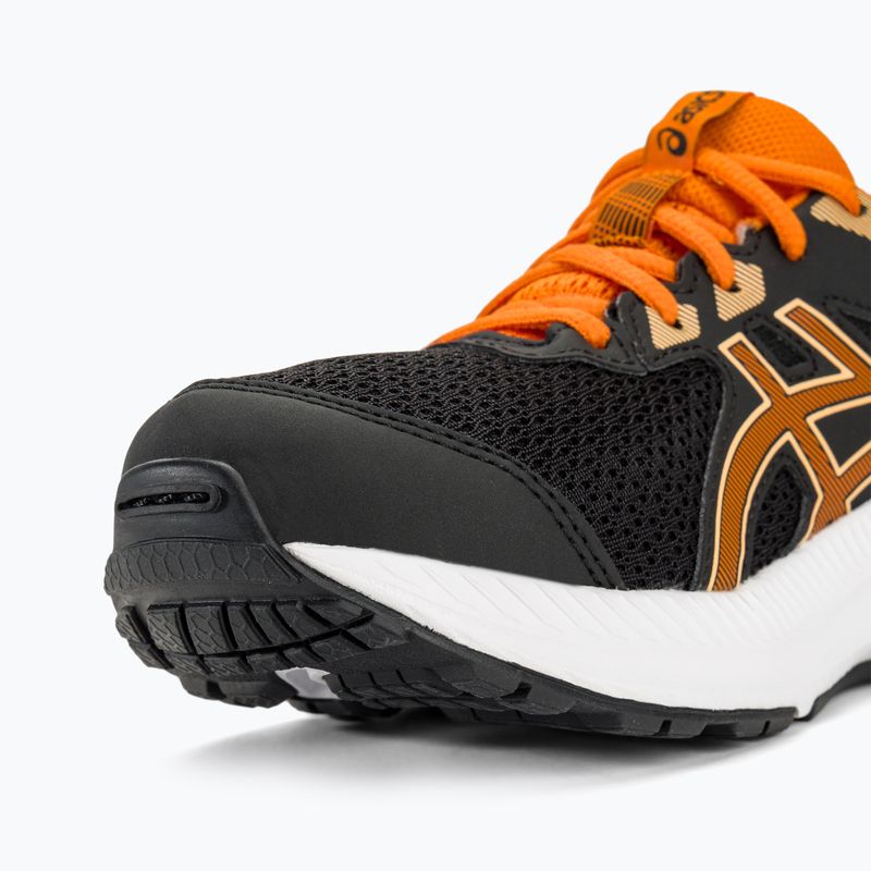 Încălăminte de alergat pentru copii ASICS Contend 8 GS black/bright orange