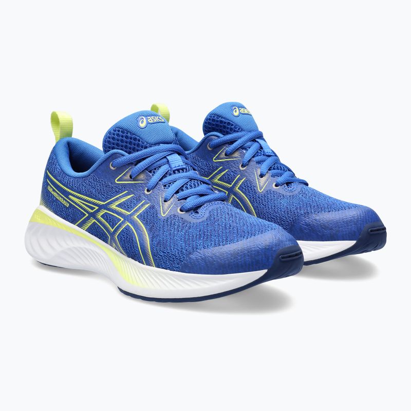 Încălțăminte de alergat pentru copii ASICS Gel-Cumulus 25 GS illusion blue/glow yellow 8