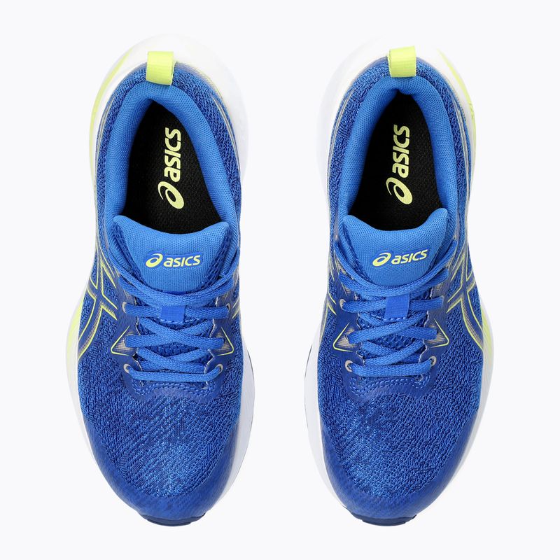 Încălțăminte de alergat pentru copii ASICS Gel-Cumulus 25 GS illusion blue/glow yellow 13